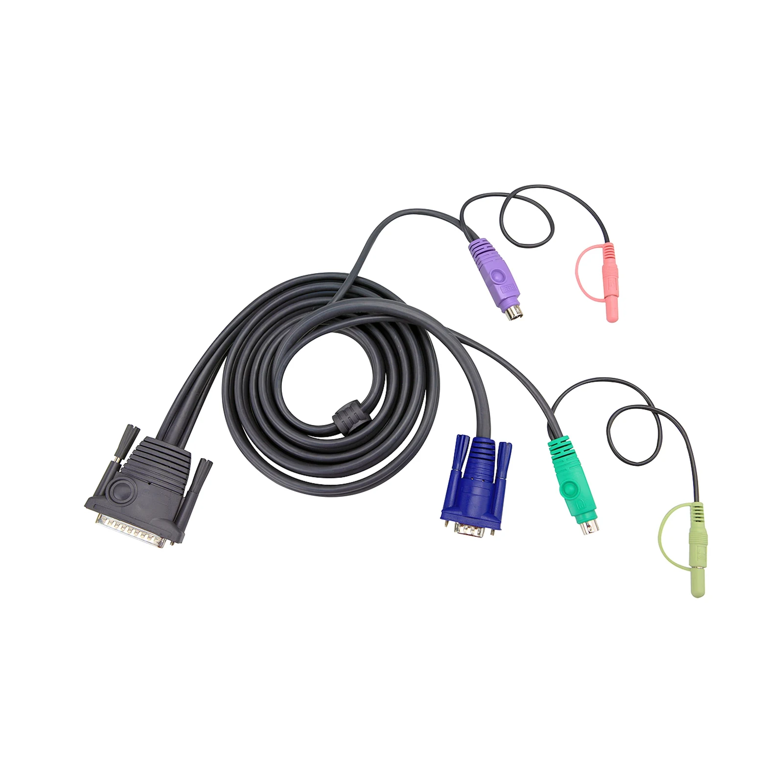 ATEN 2L-1705P 5M PS/2 KVM Cable with Audio
