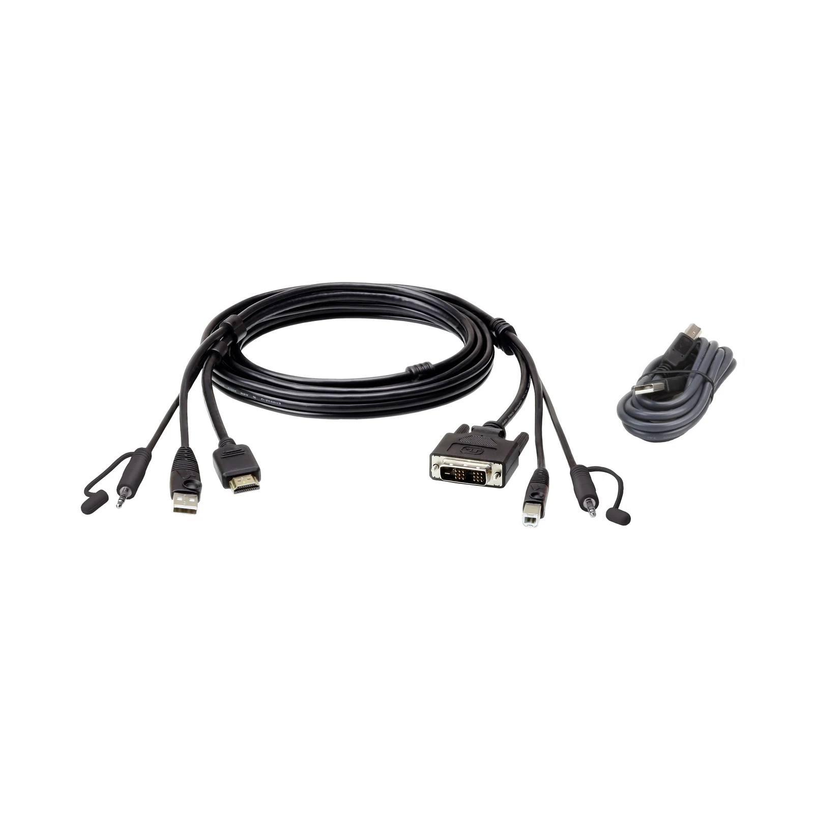 ATEN 2L-7D02DHX2 1.8M USB HDMI to DVI-D Secure KVM Cable Kit