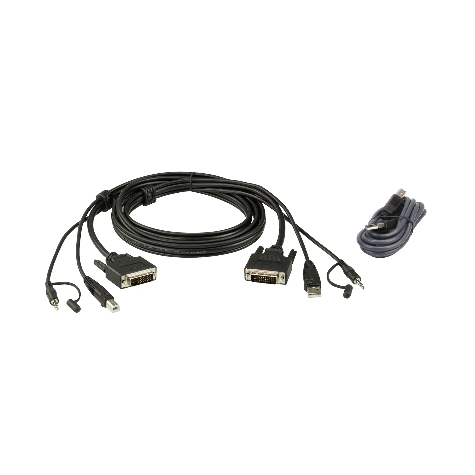 ATEN 2L-7D02UDX2 1.8M USB DVI-D Dual Link Secure KVM Cable Kit