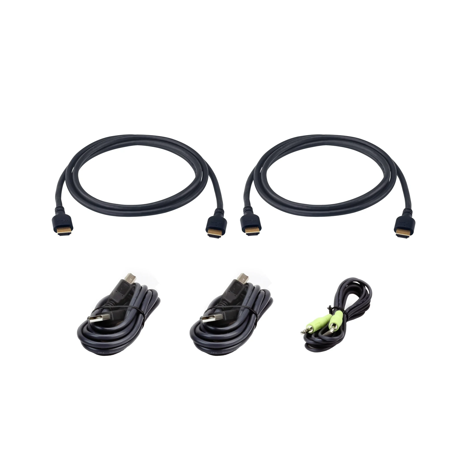 ATEN 2L-7D02UH21X5 1.8M USB Ultra High Speed HDMI Dual Display Secure KVM Cable Kit