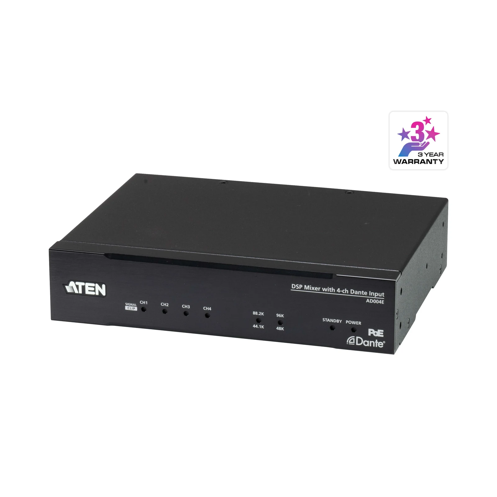 ATEN AD004E DSP Mixer with 4-ch Dante Input