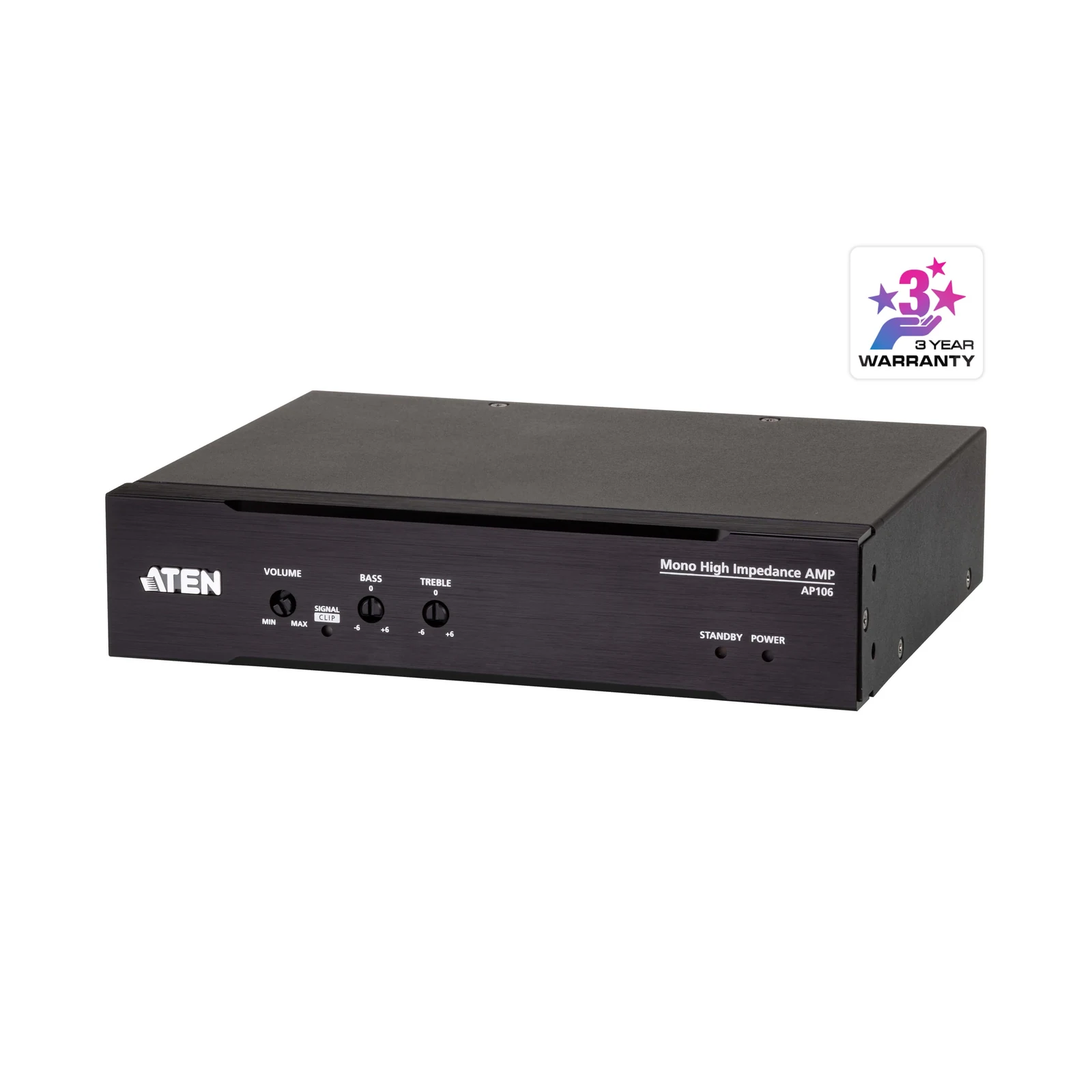 ATEN AP106 60W Mono Hi-Z Power Amplifier