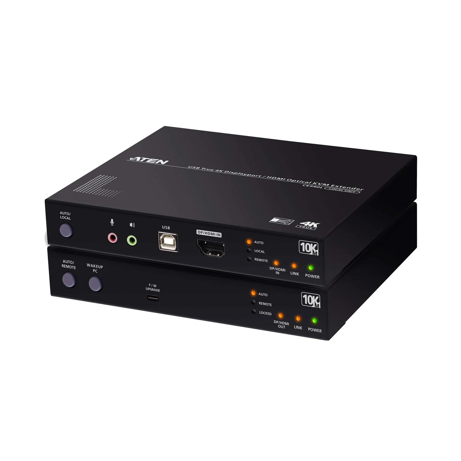 ATEN CE990 USB True 4K DisplayPort/HDMI Optical KVM Extender (True 4K @ 10 km)