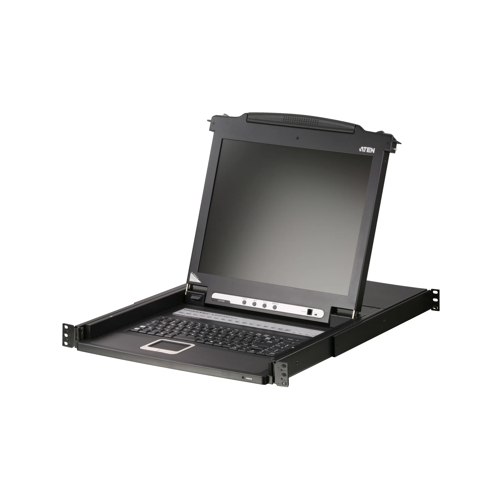 ATEN CL1016 16-Port PS/2-USB VGA Single Rail LCD KVM Switch