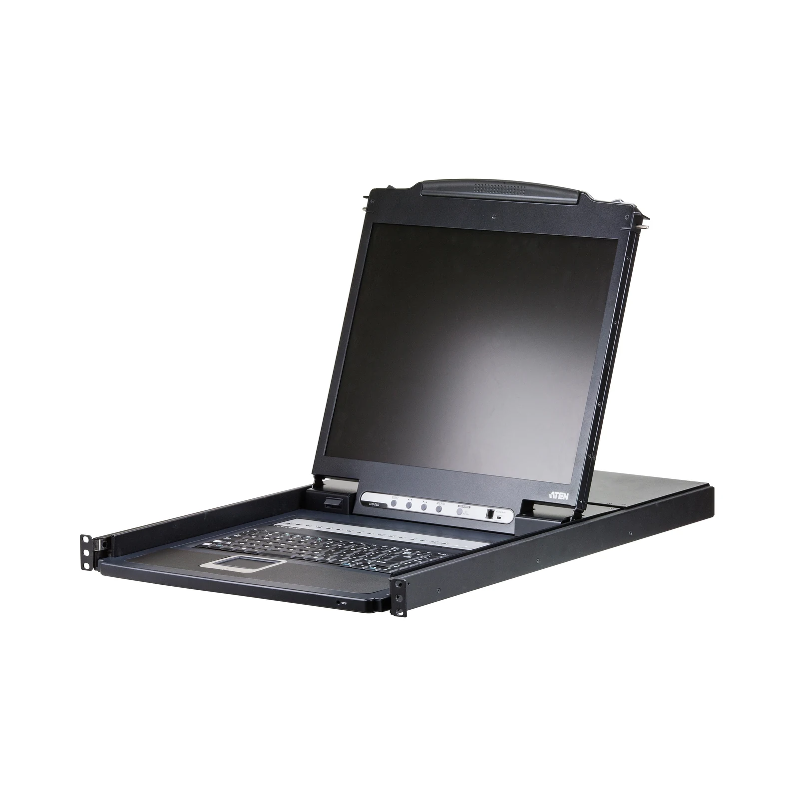 ATEN CL1316 16-Port PS/2-USB VGA Single Rail LCD KVM Switch