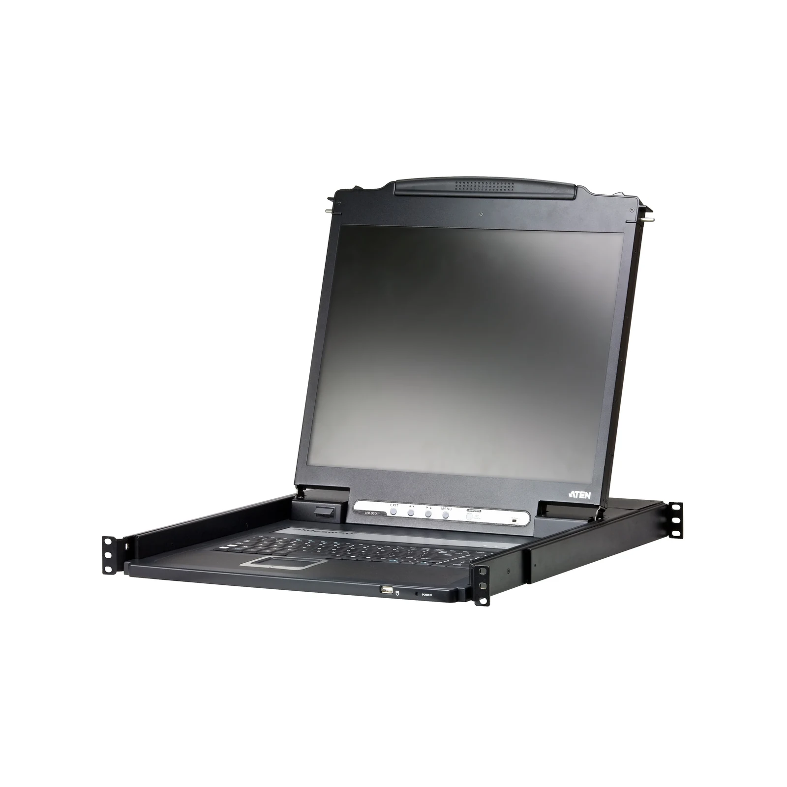 ATEN CL3000 Lightweight Single Rail LCD Console (PS/2-USB, VGA)