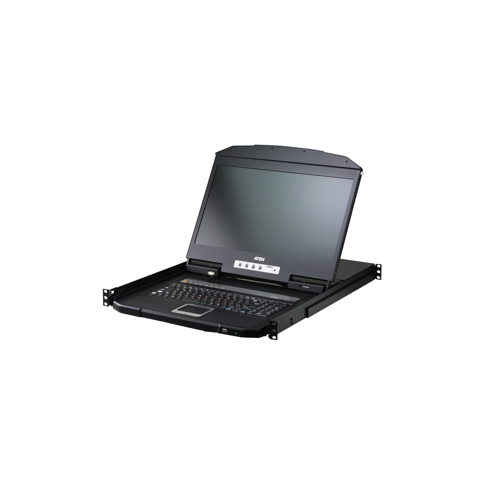 ATEN CL3708 8-Port USB HDMI Single Rail WideScreen LCD KVM Switch