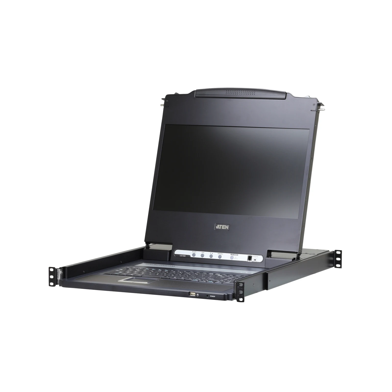 ATEN CL6700 Single Rail LCD Console (USB, HDMI / DVI / VGA)