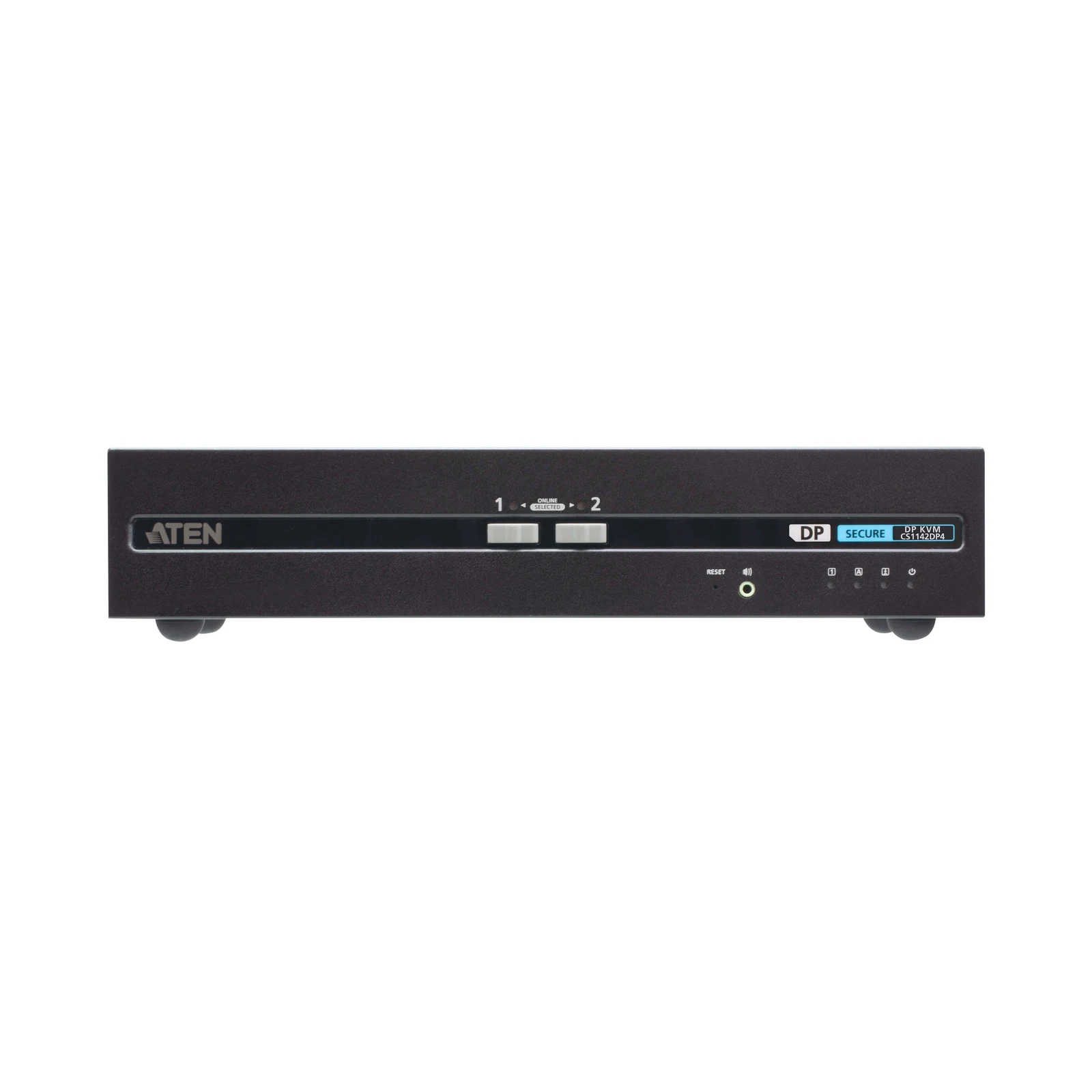 ATEN CS1142DP4 2-Port USB DisplayPort Dual Display Secure KVM Switch (PSD PP v4.0 Compliant) – TAA