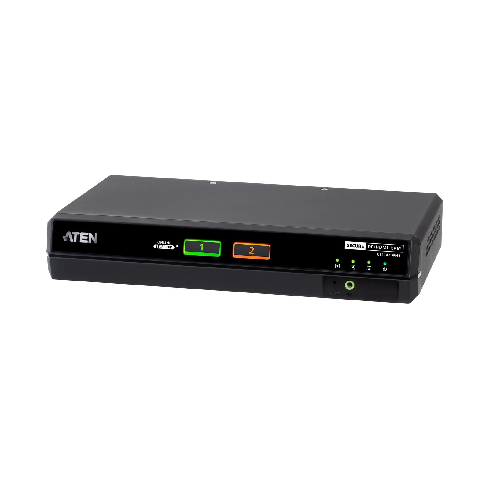 ATEN CS1142DPH4 2-Port USB 5K DisplayPort/HDMI Dual Display Universal Secure KVM Switch (PSD PP v4.0 Compliant)