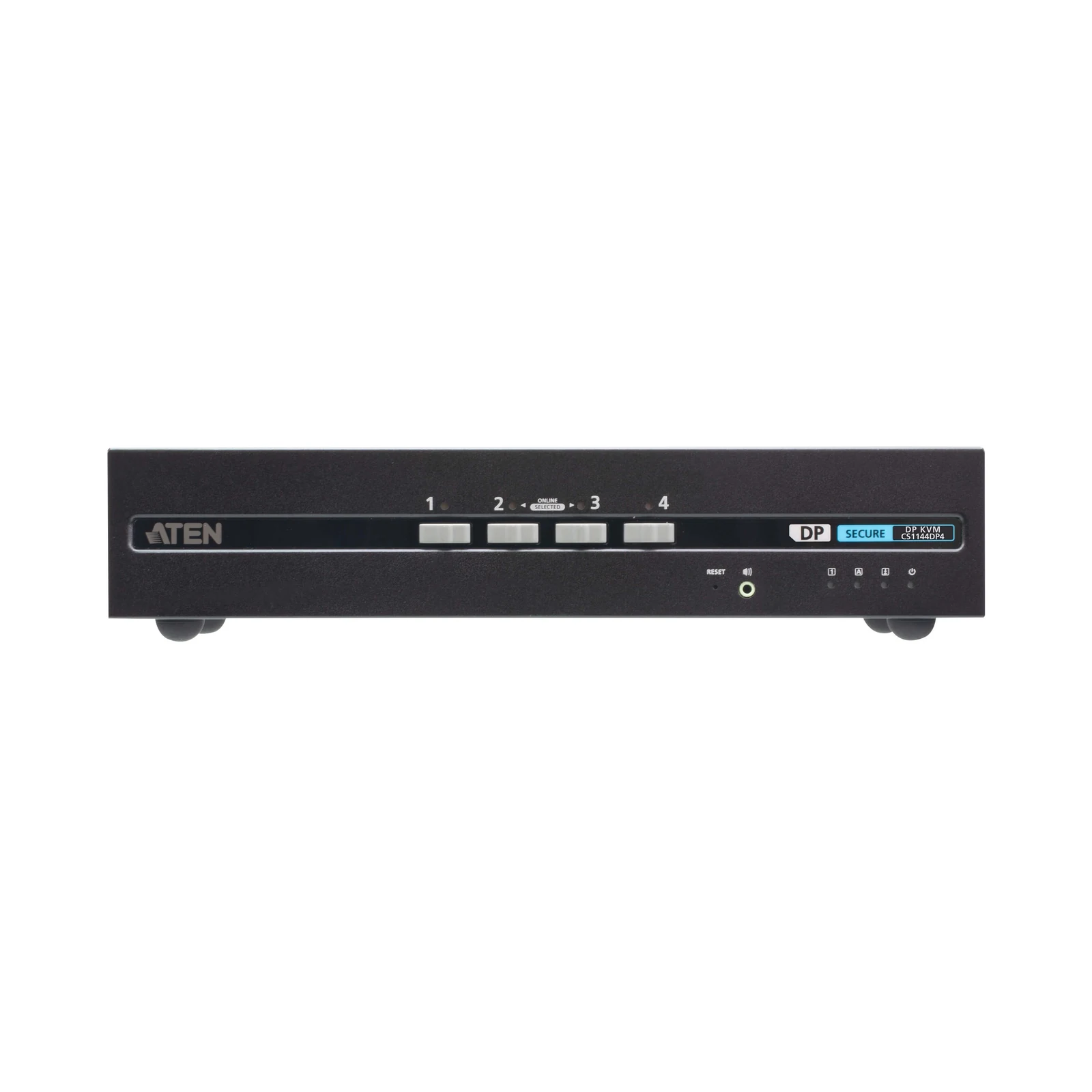 ATEN CS1144DP4 4-Port USB DisplayPort Dual Display Secure KVM Switch (PSD PP v4.0 Compliant) – TAA