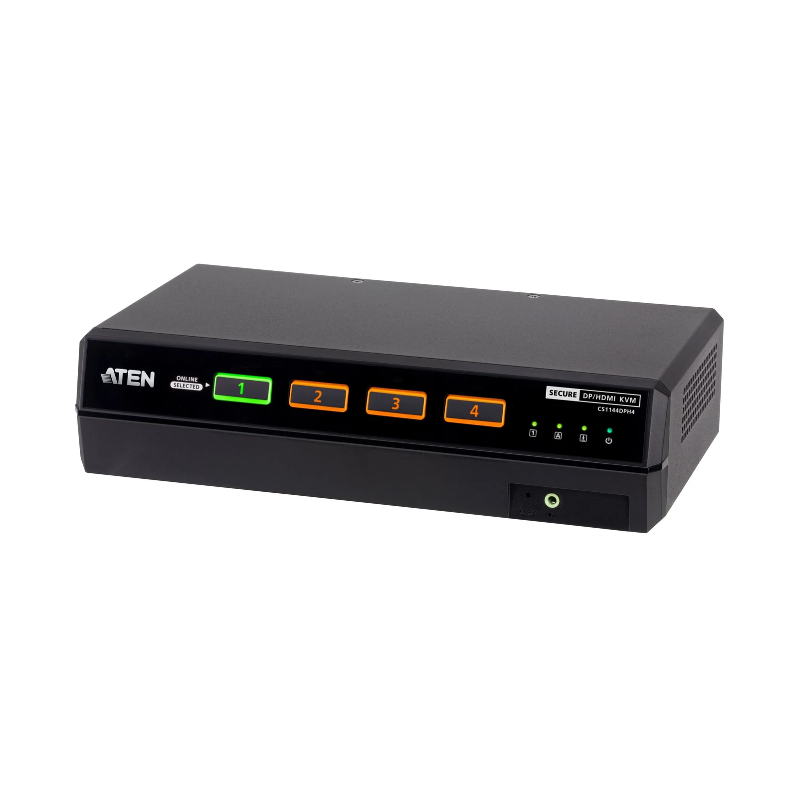 ATEN CS1144DPH4 4-Port USB 5K DisplayPort/HDMI Dual Display Universal Secure KVM Switch (PSD PP v4.0 Compliant)