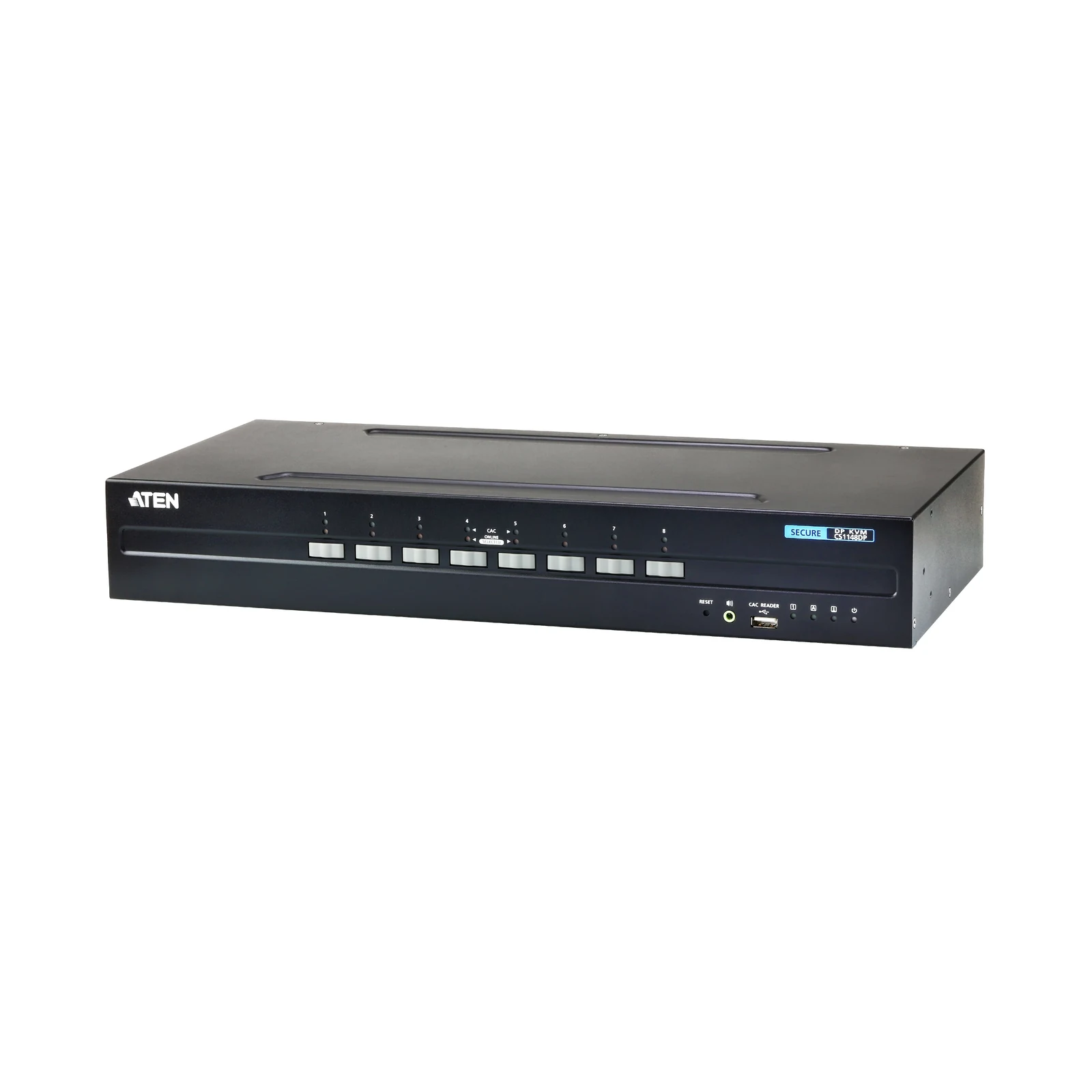 ATEN CS1148DP 8-Port USB DisplayPort Dual Display Secure KVM Switch (PSS PP v3.0 Compliant) – TAA