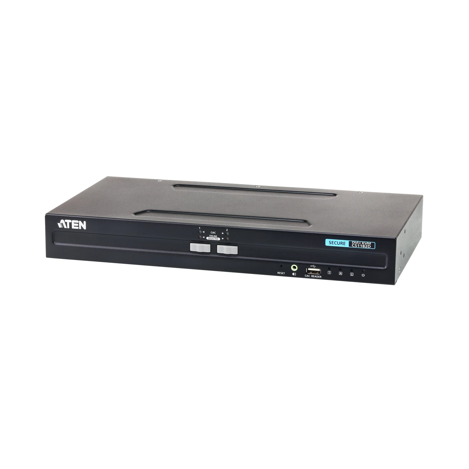 ATEN CS1182D 2-Port USB DVI Secure KVM Switch (PSS PP v3.0 Compliant) – TAA