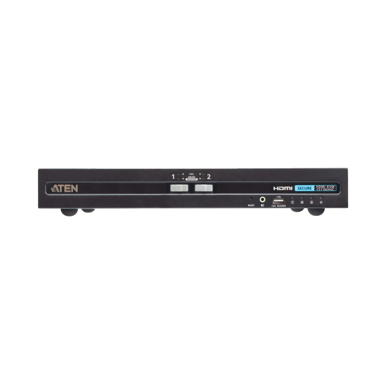 ATEN CS1182H4C 2-Port USB HDMI Secure KVM Switch with CAC (PSD PP v4.0 Compliant) – TAA