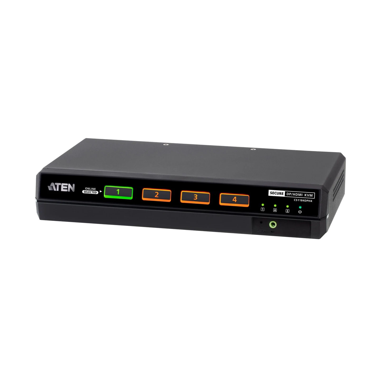 ATEN CS1184DPH4 4-Port USB 5K DisplayPort/HDMI Universal Secure KVM Switch (PSD PP v4.0 Compliant)