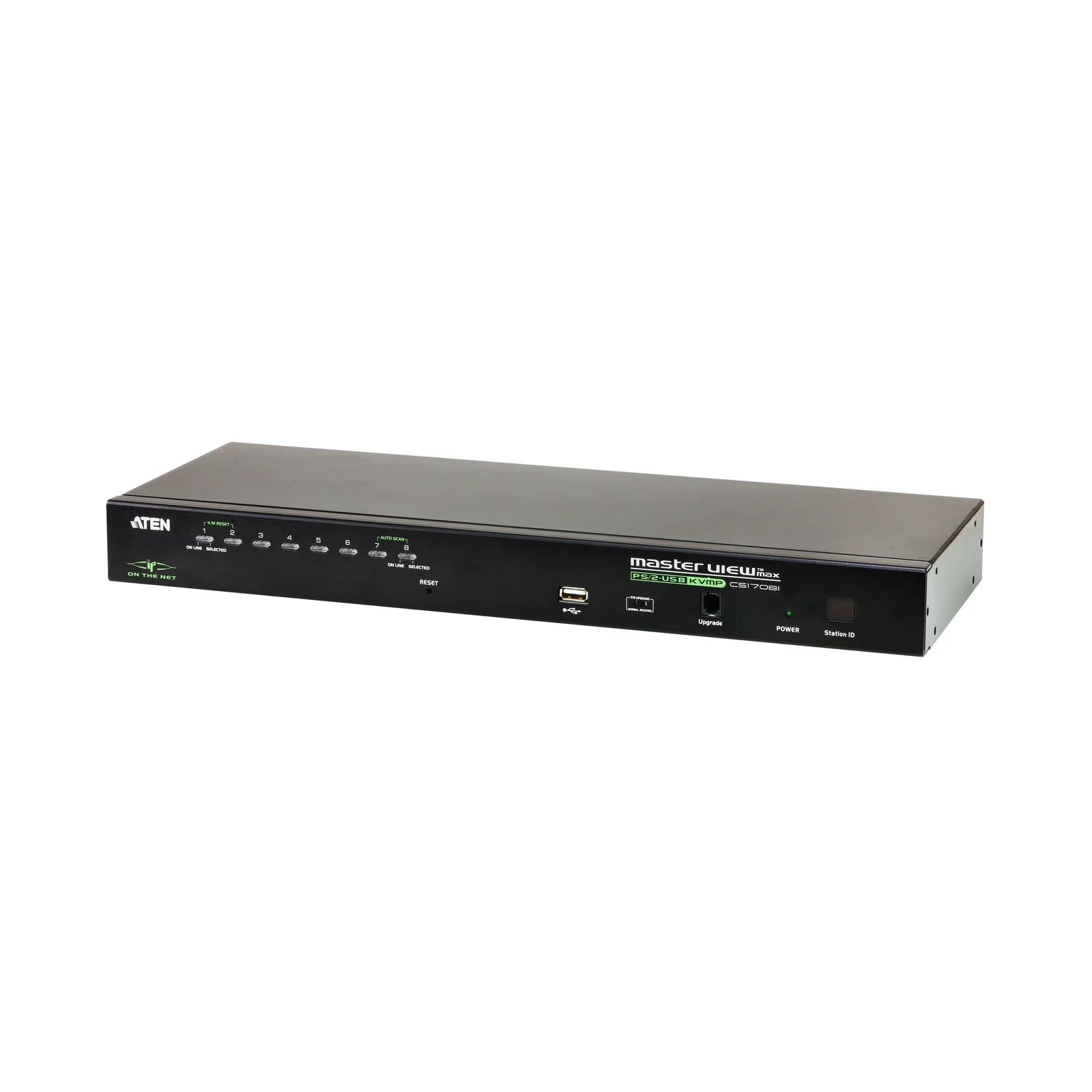ATEN CS1708I 1-Local / Remote Shared Access 8-Port PS/2-USB VGA KVM over IP Switch