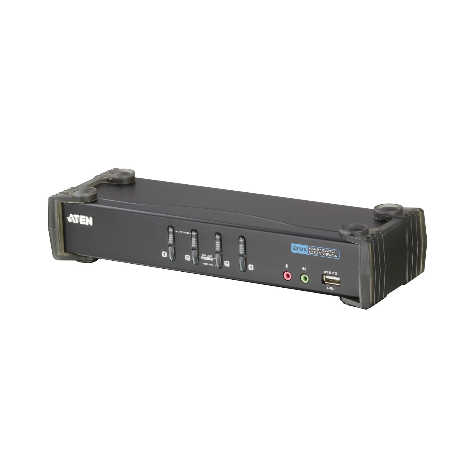 ATEN CS1764A 4-Port USB DVI/Audio KVMP™ Switch