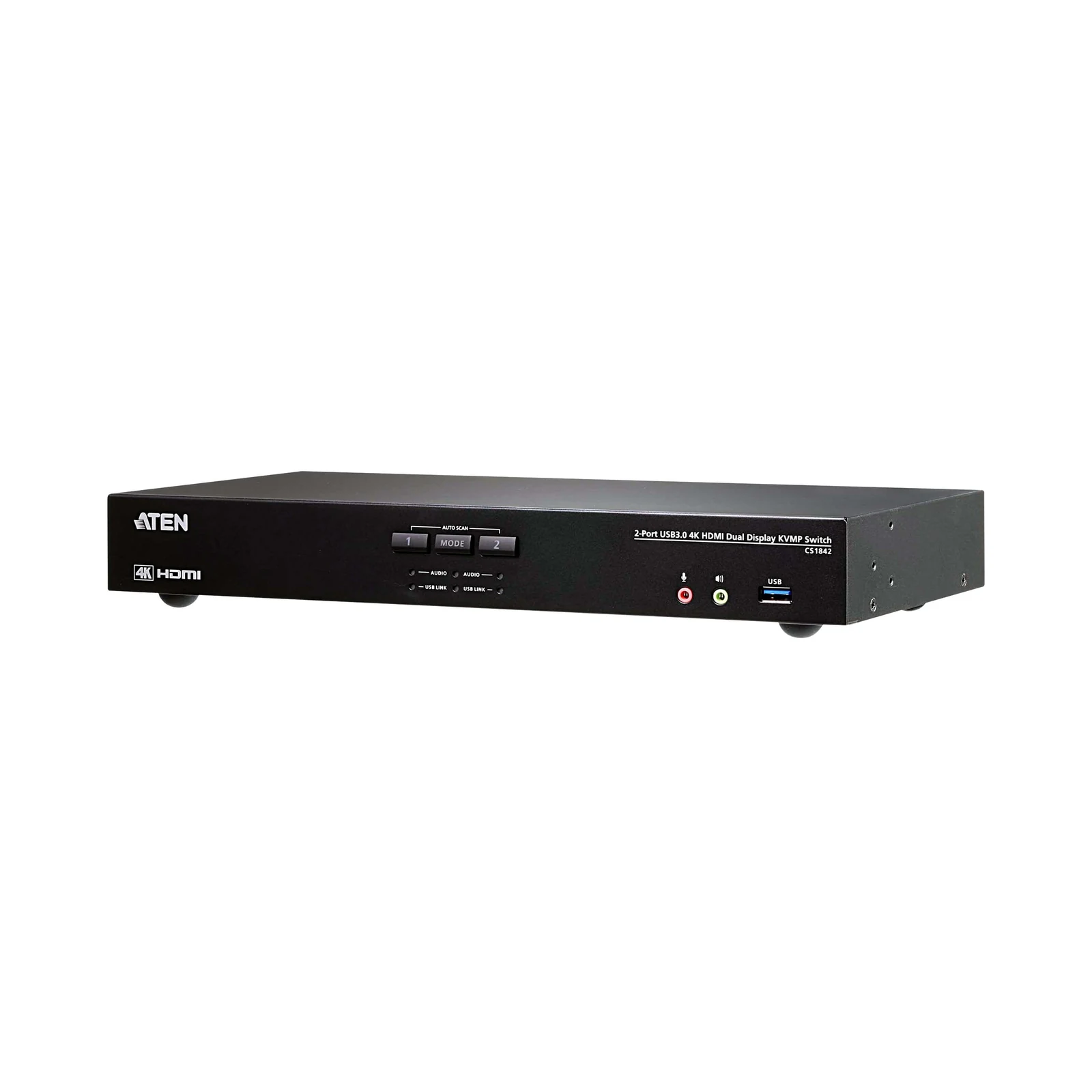 ATEN CS1842 2-Port USB 3.0 4K HDMI Dual Display KVMP™ Switch