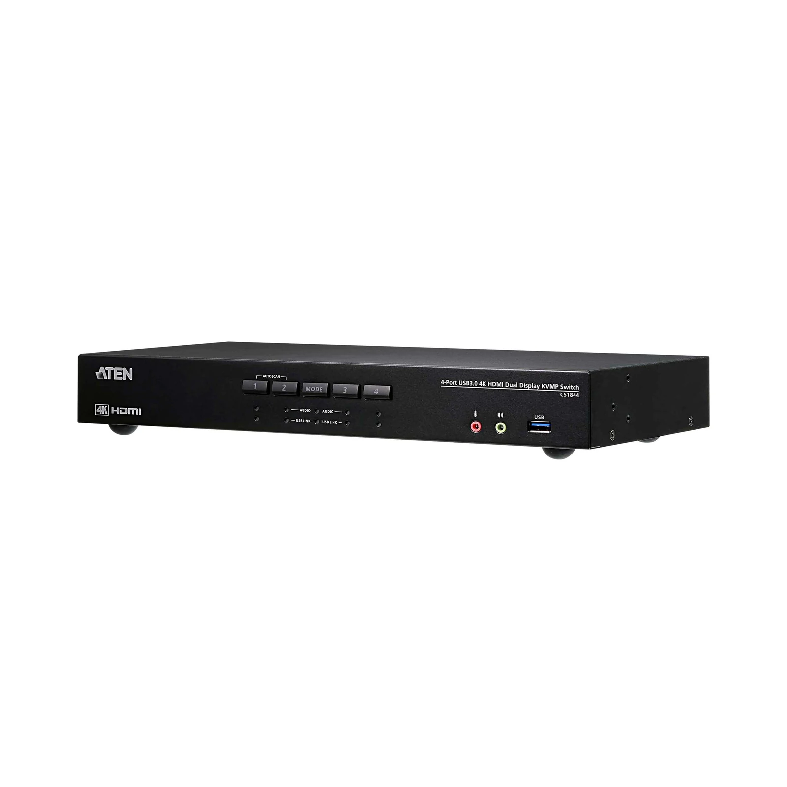 ATEN CS1844 4-Port USB 3.0 4K HDMI Dual Display KVMP™ Switch