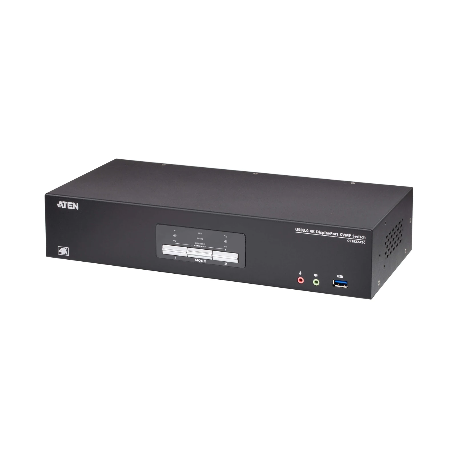 ATEN CS1922ATC 2-Port USB 3.0 4K DisplayPort KVMP™ Switch for ATC