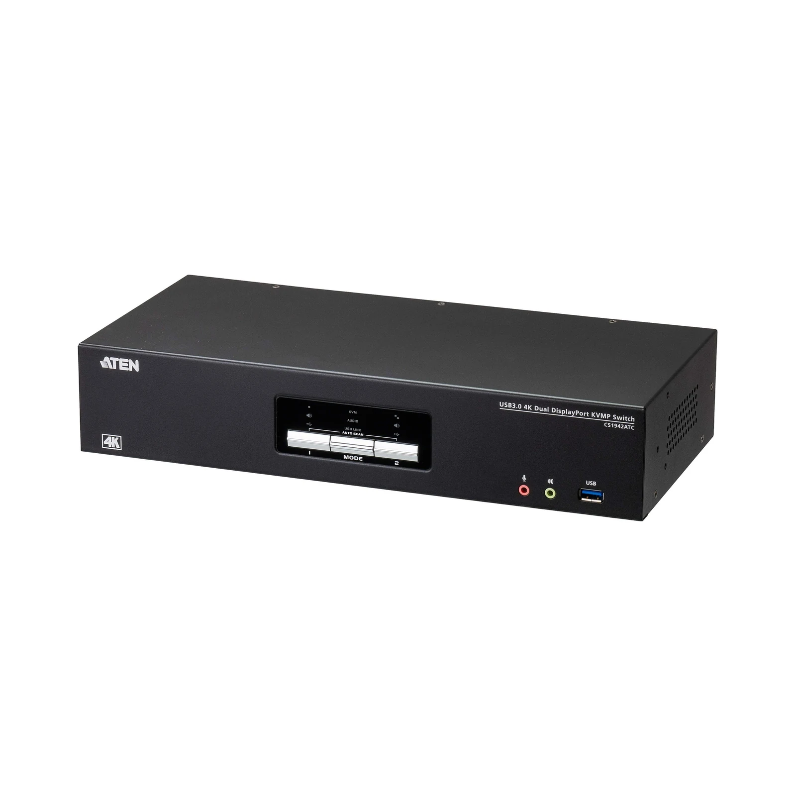 ATEN CS1942ATC 2-Port USB 3.0 4K DisplayPort Dual Display KVMP™ Switch for ATC