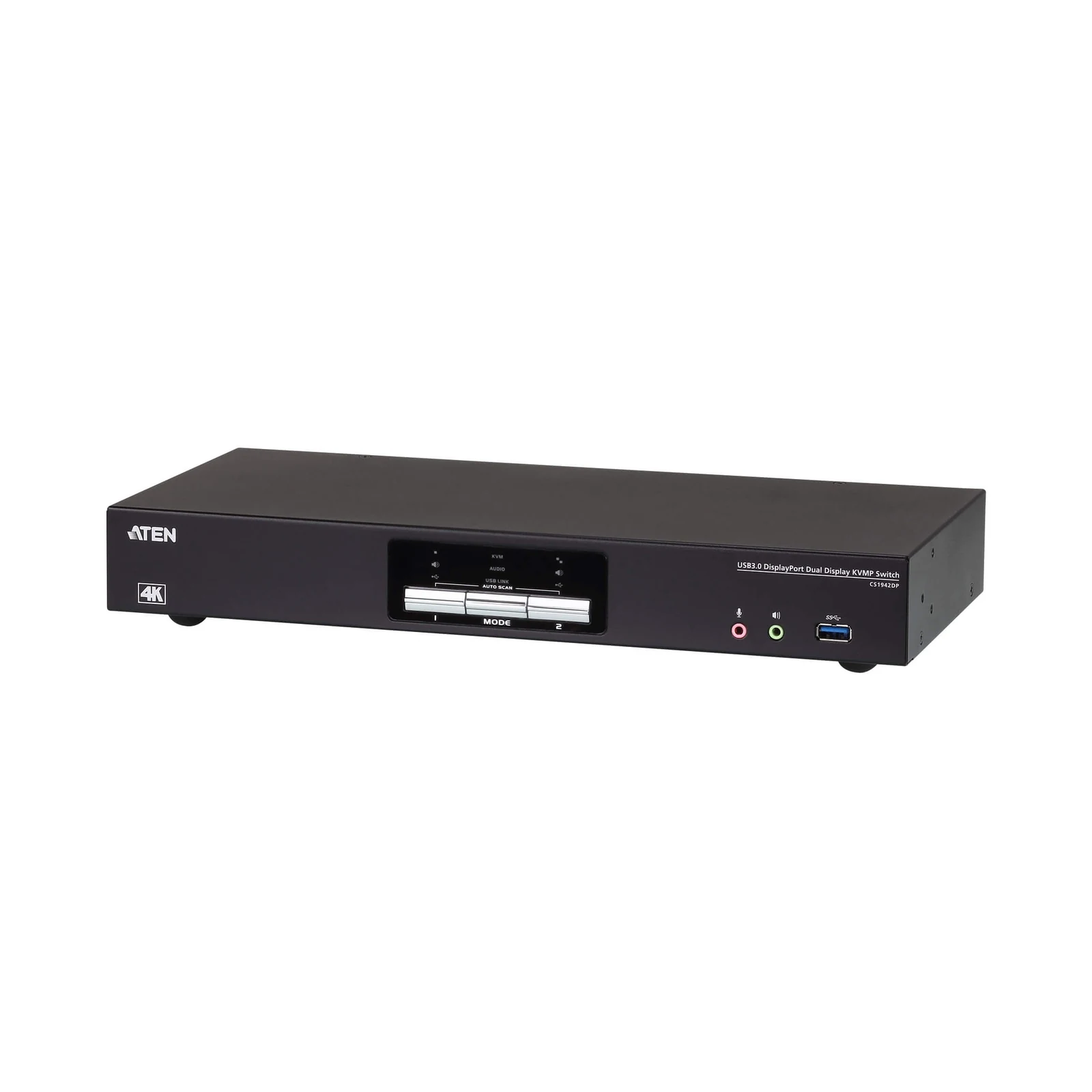 ATEN CS1942DP 2-Port USB 3.0 4K DisplayPort Dual Display KVMP™ Switch