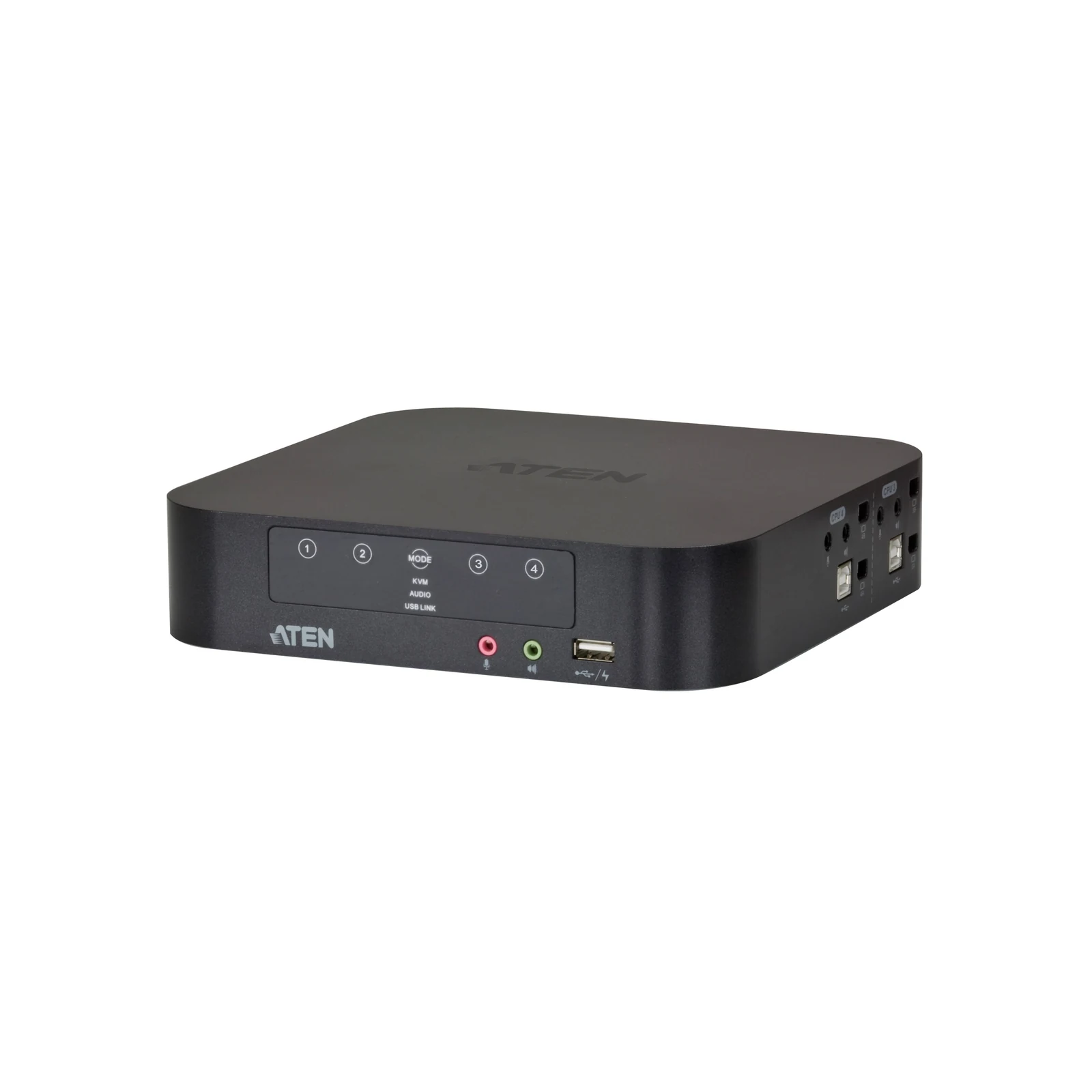 ATEN CS1944 4-Port USB Mini DisplayPort/Audio Dual Display KVMP™ Switch (Cables included)