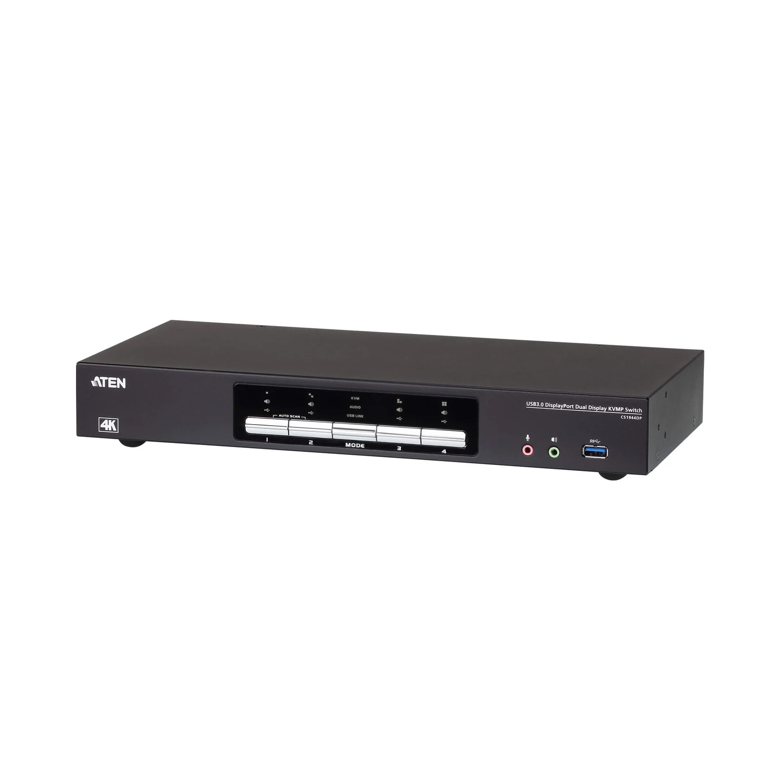 ATEN CS1944DP 4-Port USB 3.0 4K DisplayPort Dual Display KVMP™ Switch