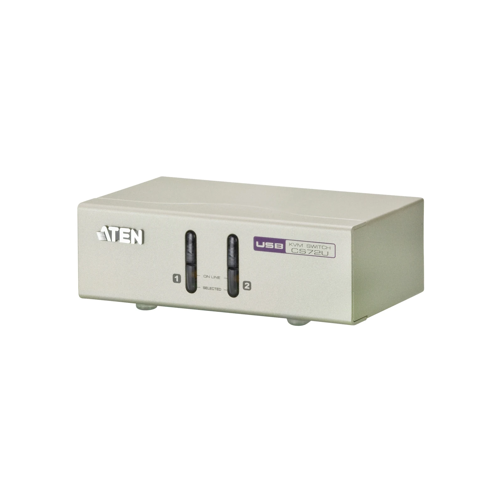 ATEN CS72U 2-Port USB VGA/Audio KVM Switch
