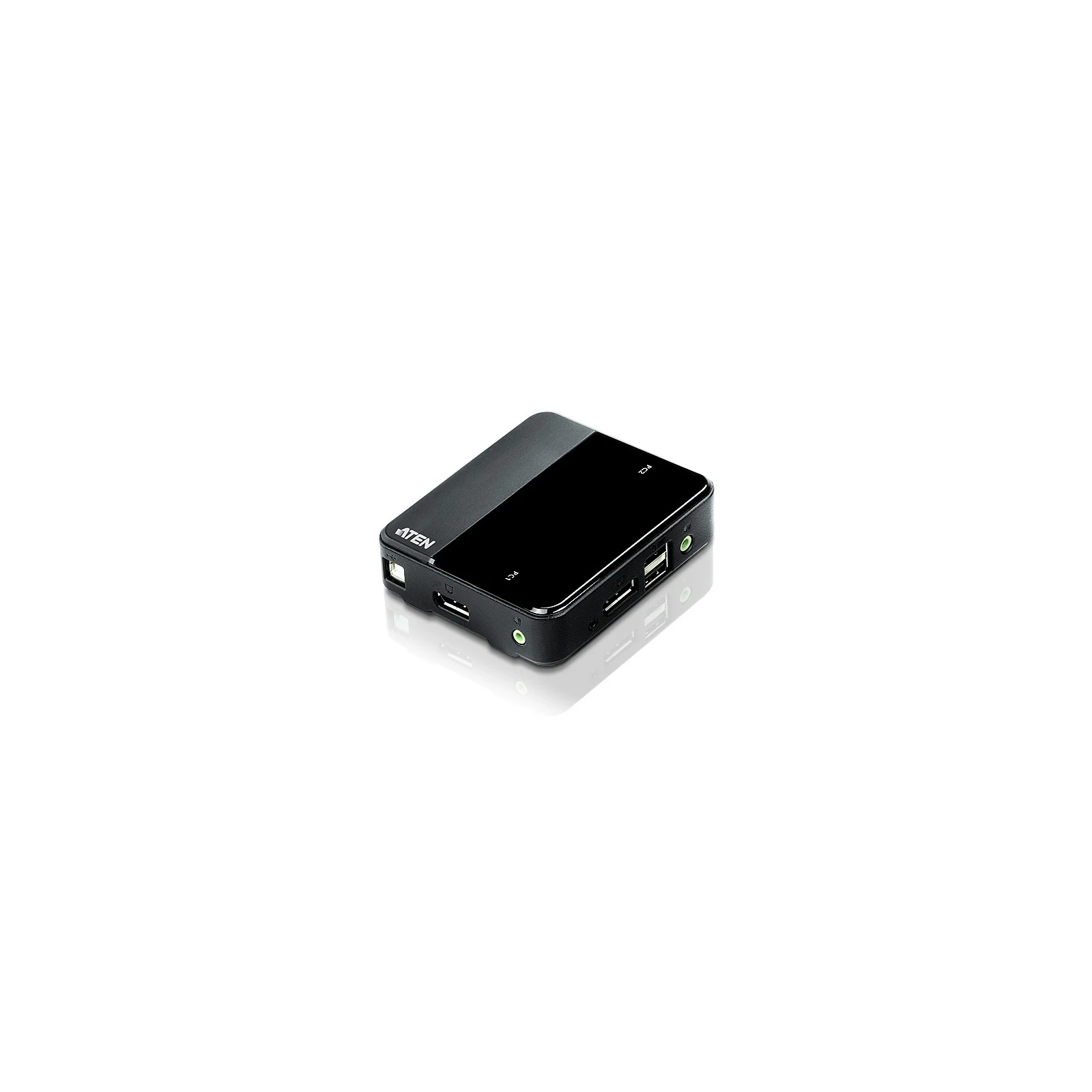 ATEN CS782DP 2-Port USB DisplayPort / Audio KVM Switch (4K Supported and Cables included)