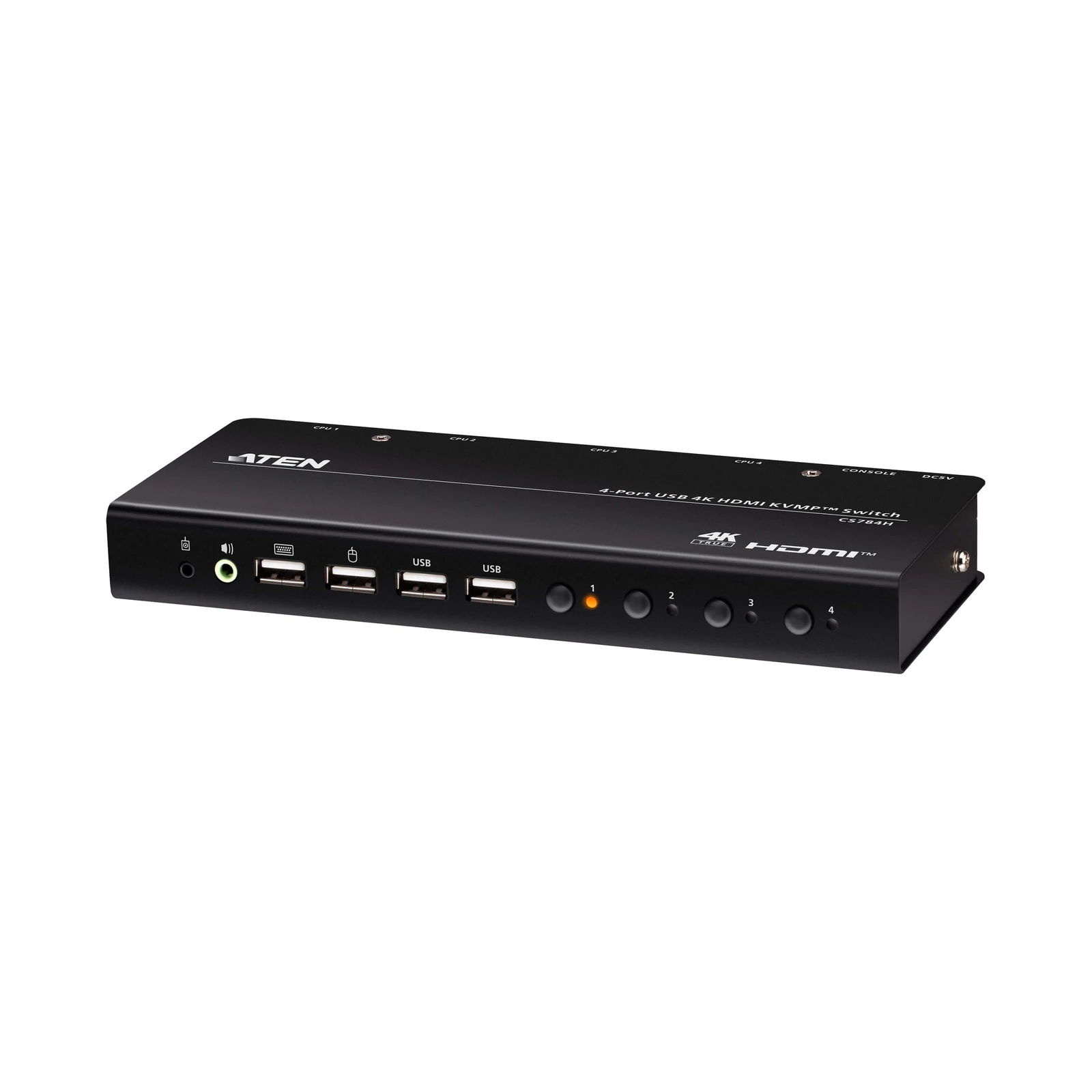 ATEN CS784H 4-Port USB 4K HDMI KVMP™ Switch (Cables included)