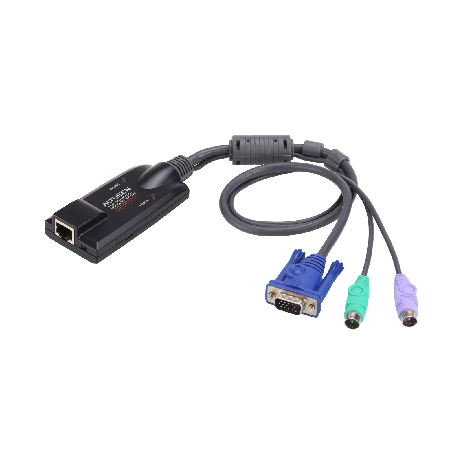 ATEN KA7120 PS/2 VGA KVM Adapter with Composite Video Support