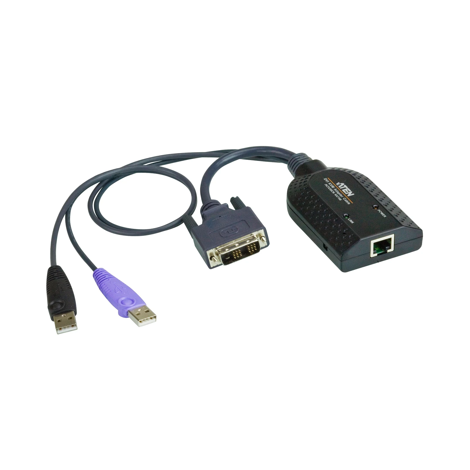 ATEN KA7166 USB DVI Virtual Media KVM Adapter with Smart Card Support – TAA