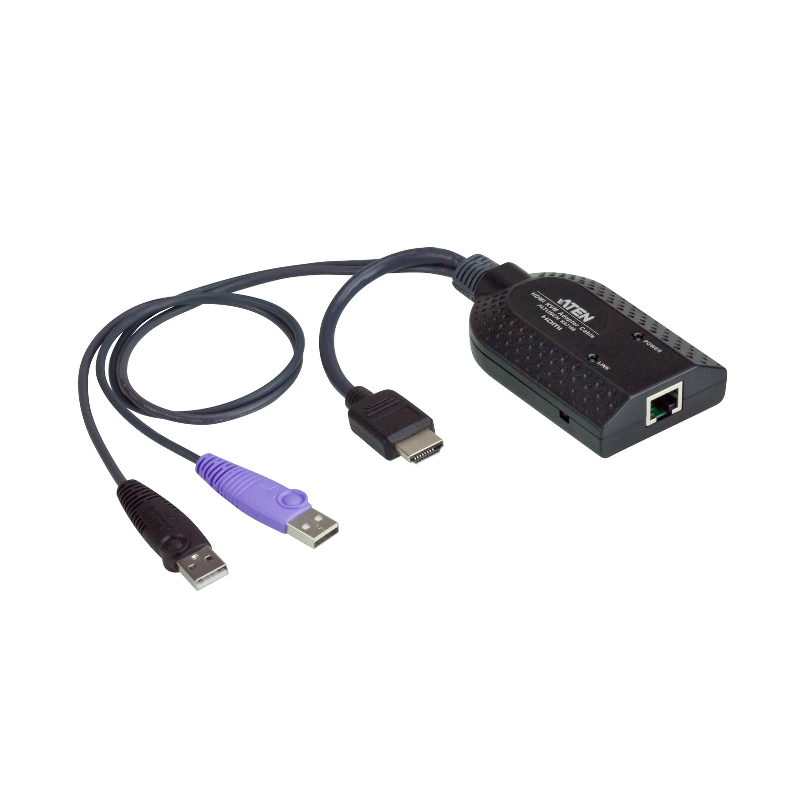 ATEN KA7168 USB HDMI Virtual Media KVM Adapter with Smart Card Support – TAA
