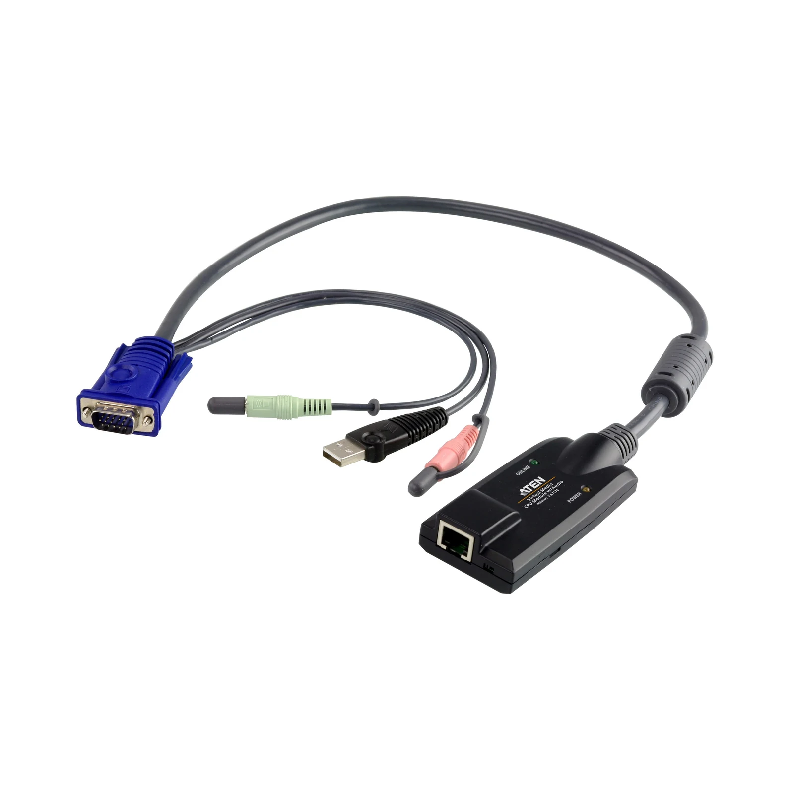 ATEN KA7176 USB VGA/Audio Virtual Media KVM Adapter