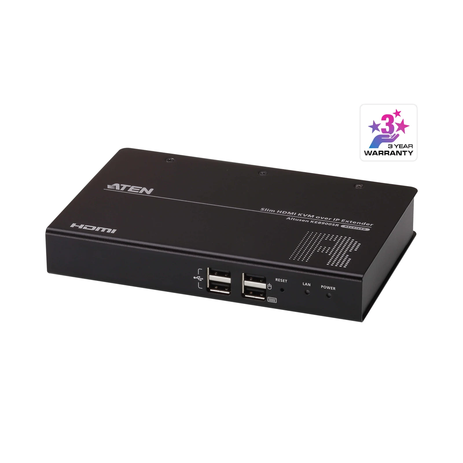 ATEN KE8900SR Slim HDMI Single Display KVM over IP Receiver – TAA