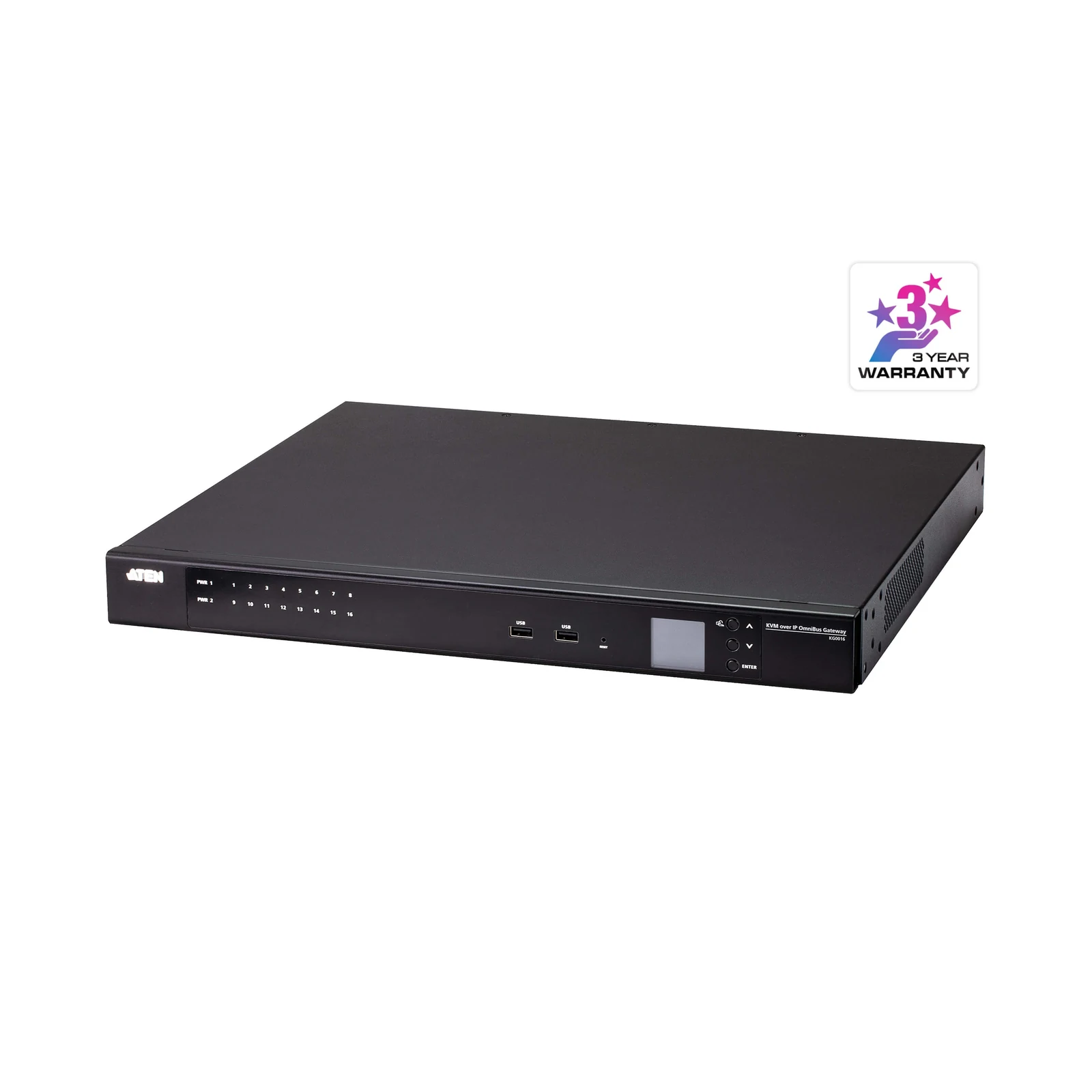 ATEN KG0016 16-Port KVM over IP OmniBus Gateway – TAA