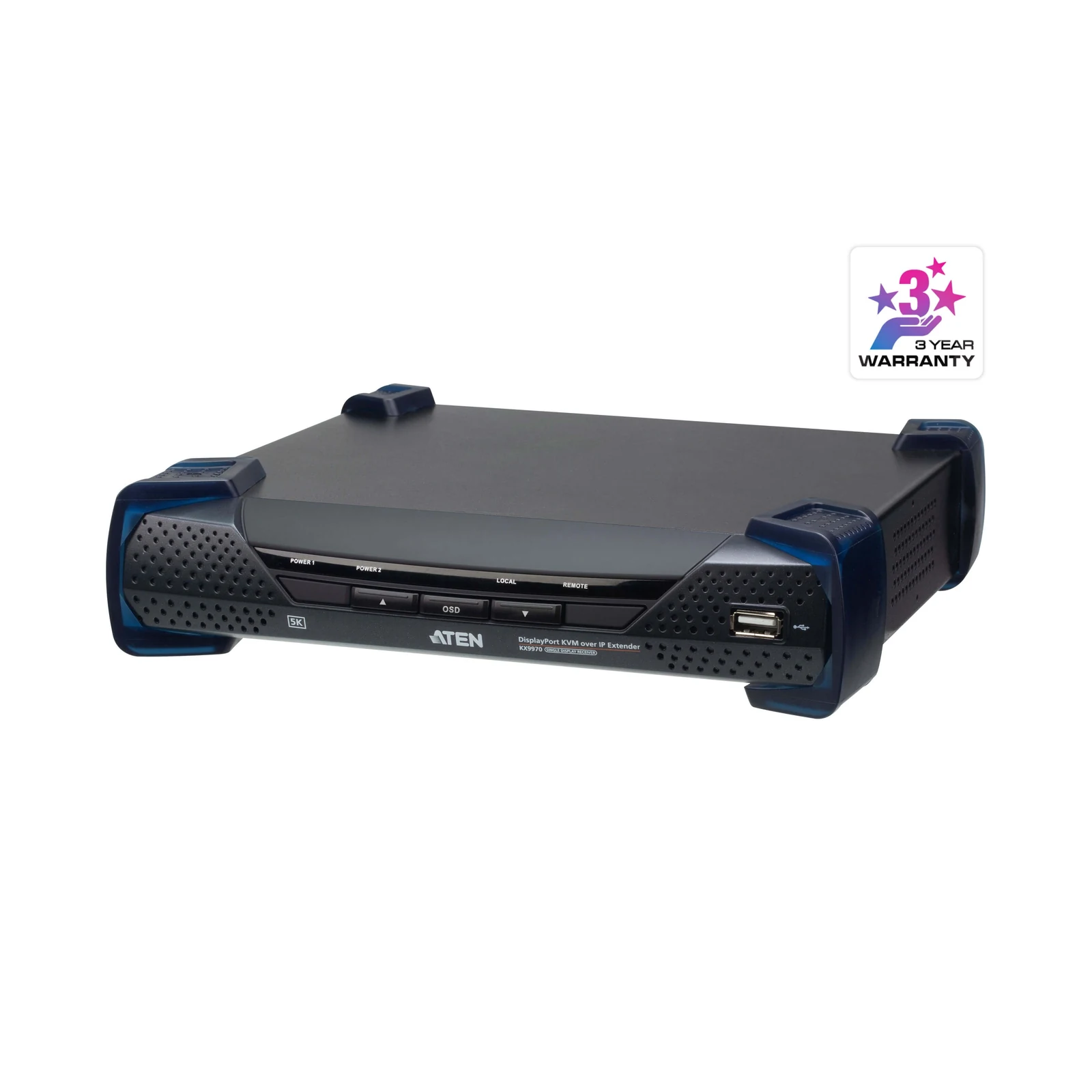 ATEN KX9970R 5K DisplayPort KVM over IP Receiver – TAA
