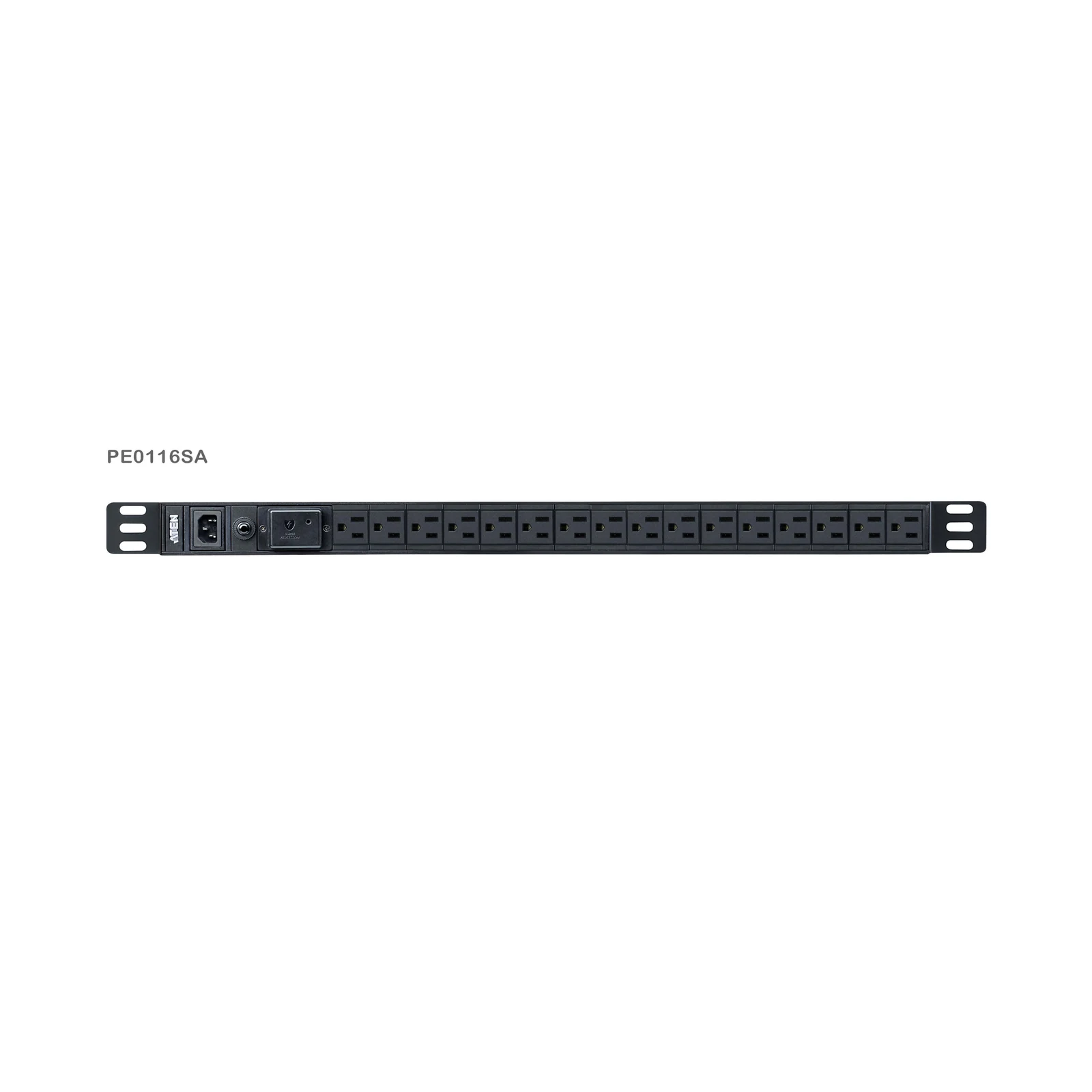ATEN PE0116S 0U Basic PDU with Surge Protection