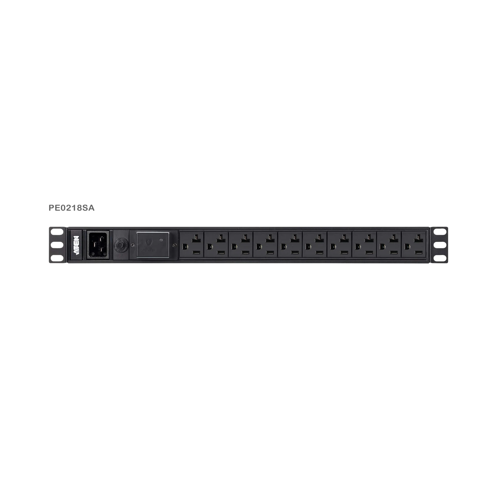 ATEN PE0218S 1U Basic PDU with Surge Protection