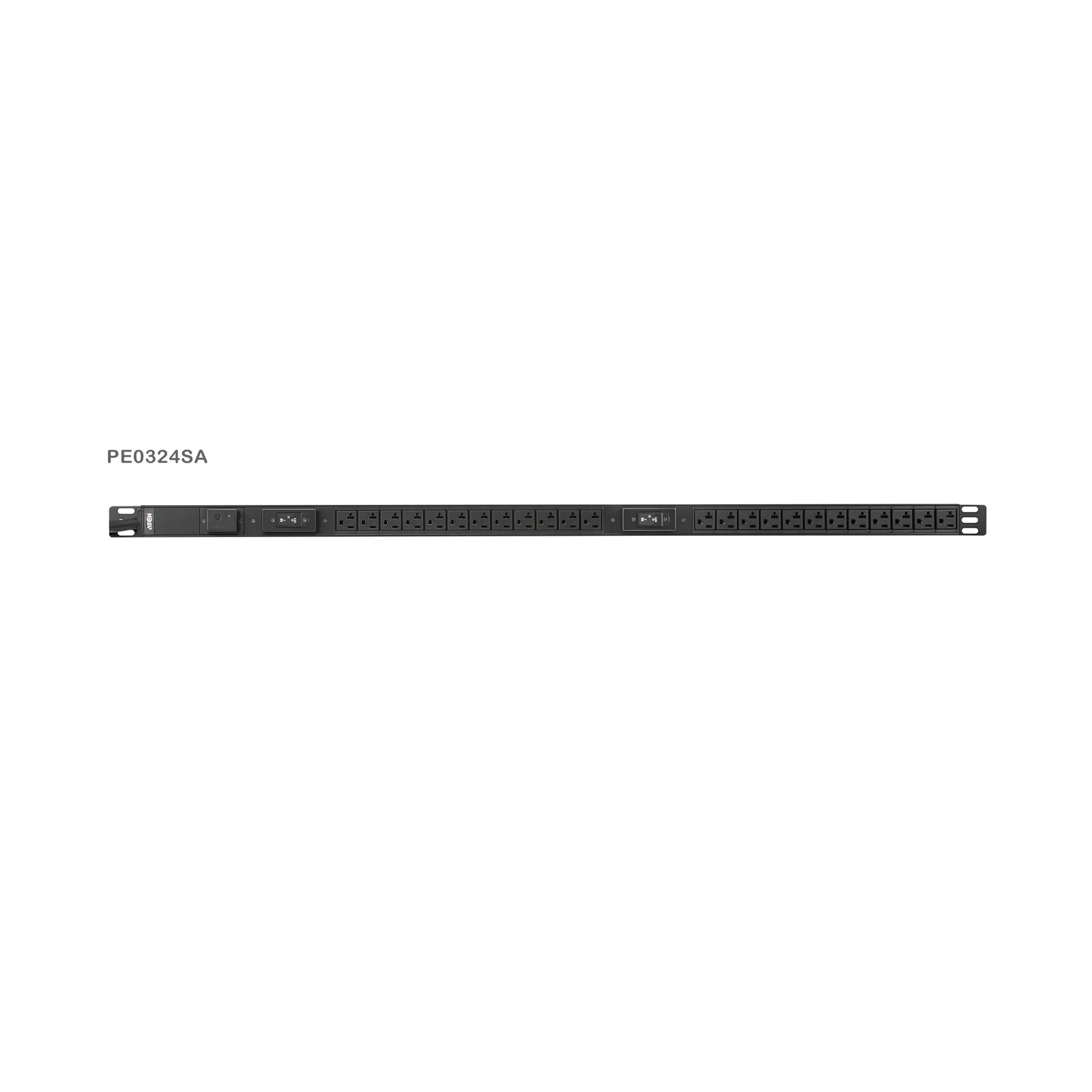 ATEN PE0324S 0U Basic PDU with Surge Protection
