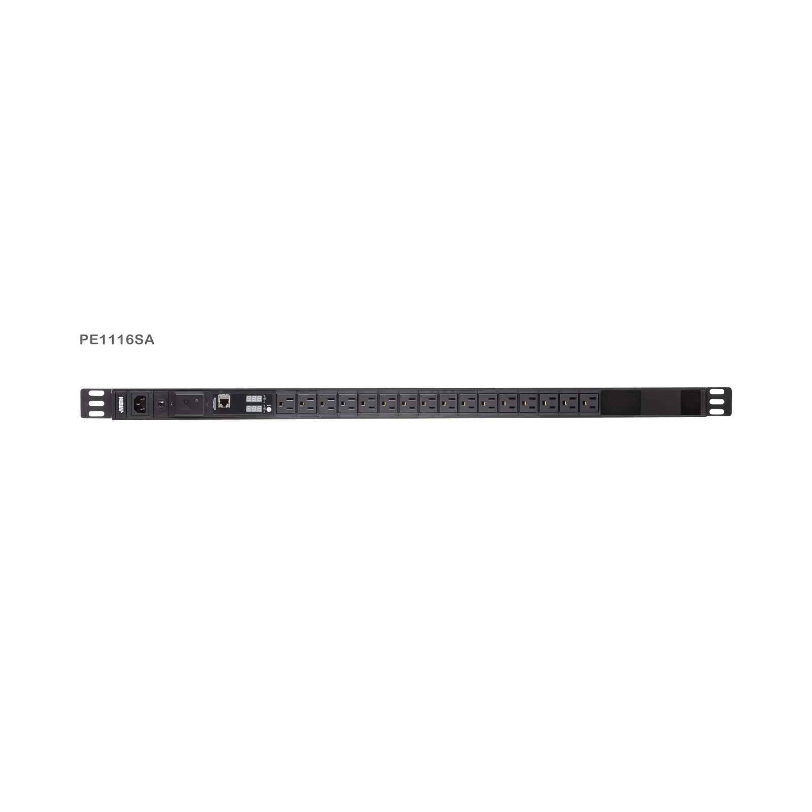 ATEN PE1116S Basic Metered 0U PDU with Surge Protection