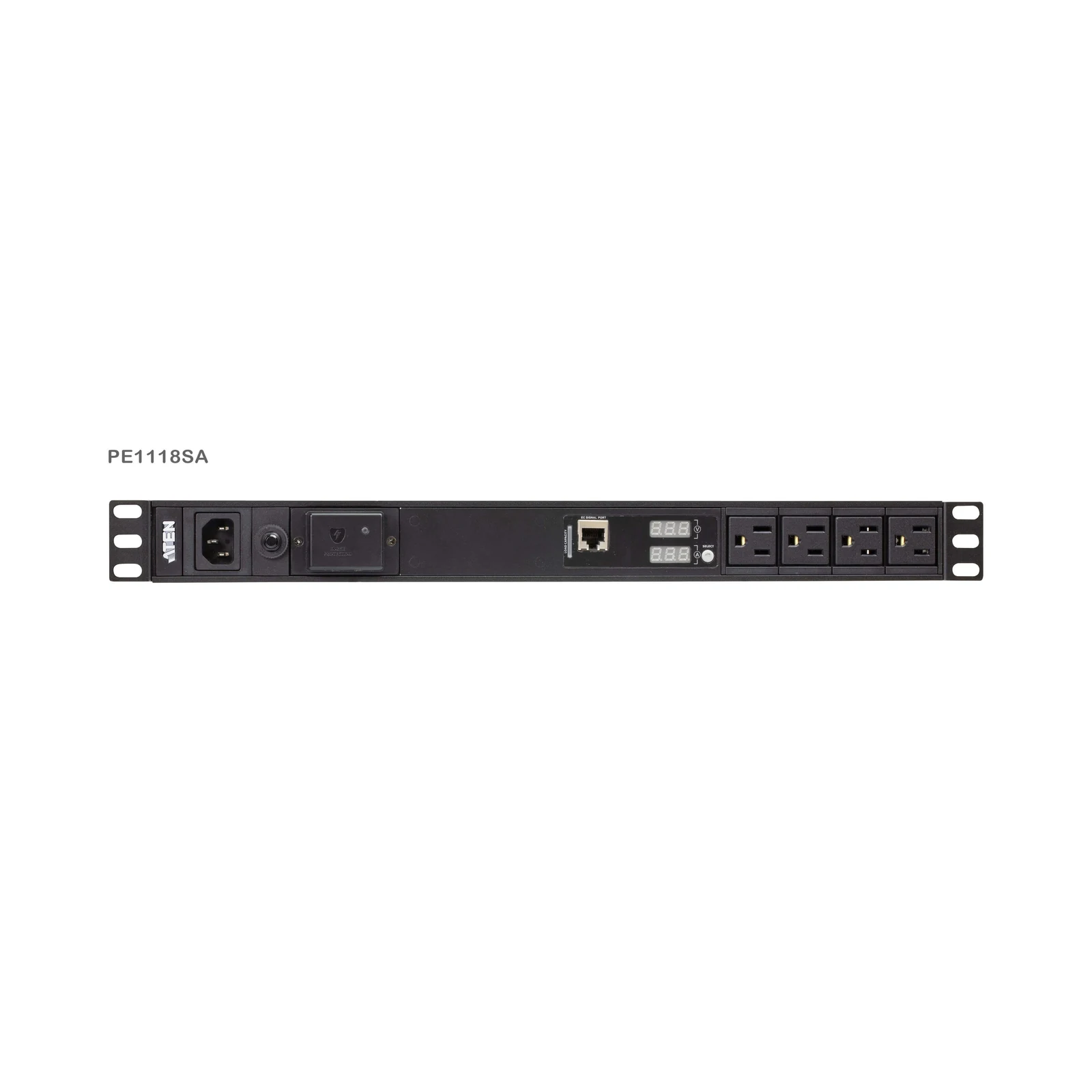 ATEN PE1118S Basic Metered 1U PDU with Surge Protection