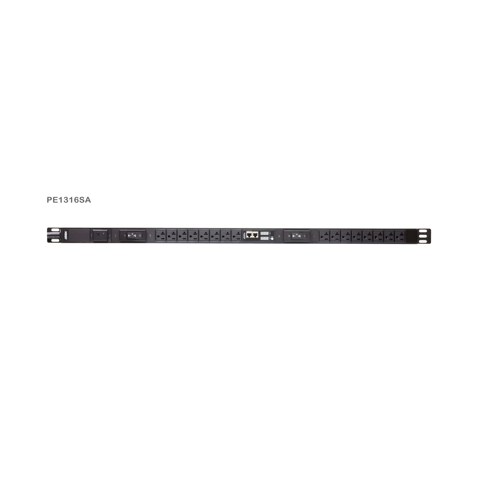 ATEN PE1316S Basic Metered 0U PDU with Surge Protection