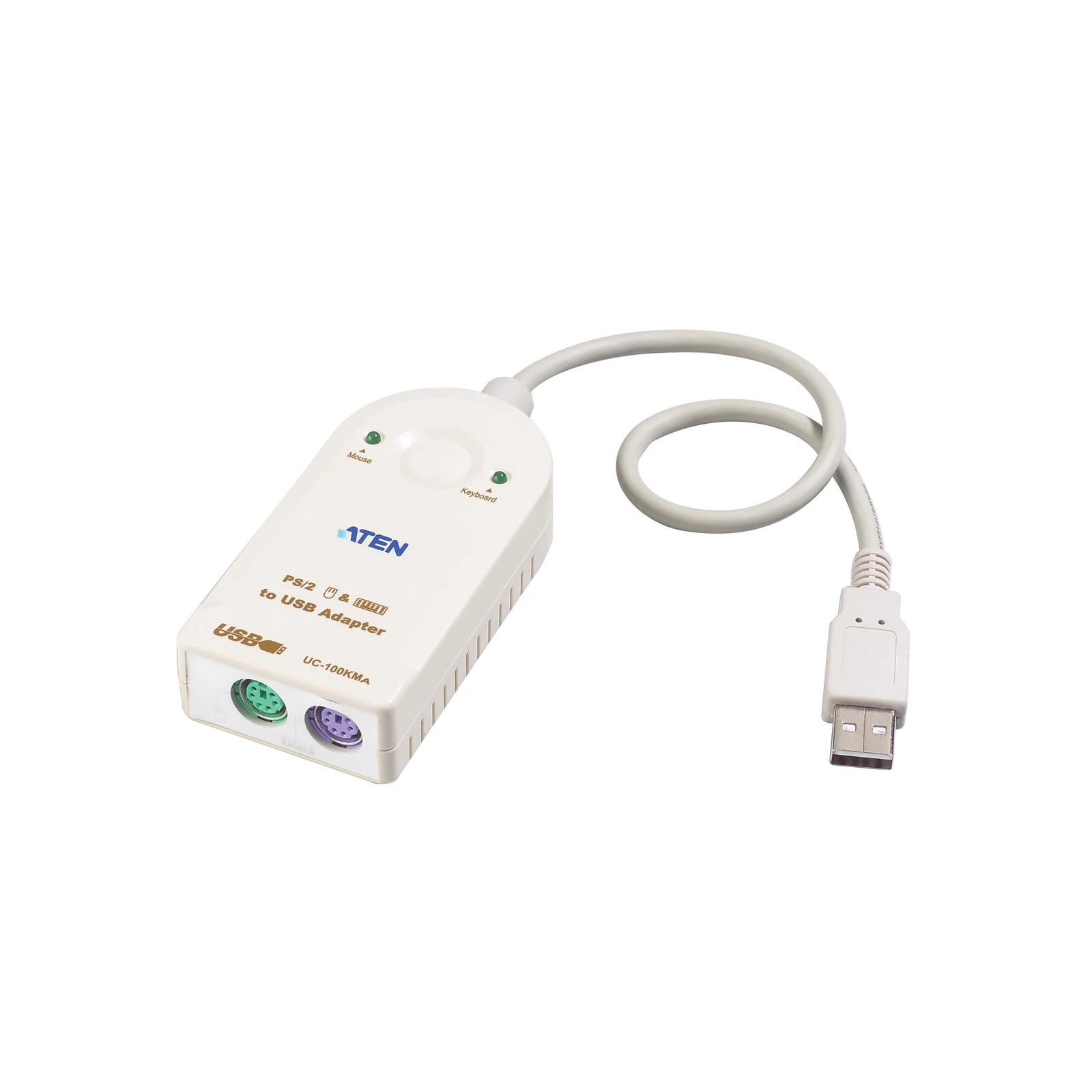 ATEN UC100KMA PS/2 to USB Adapter with Mac support (30cm)