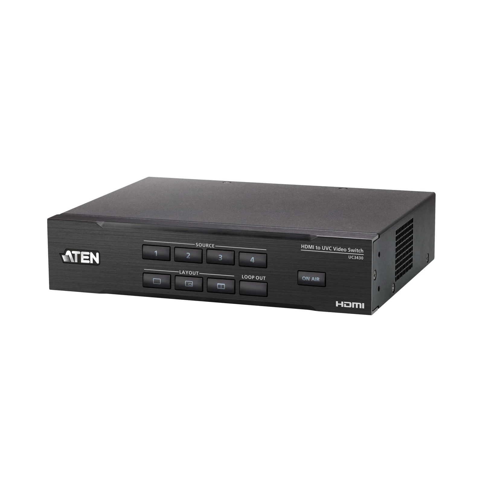ATEN UC3430 CAMLIVE™ PRO 4K 4-Input HDMI to USB Video Switcher