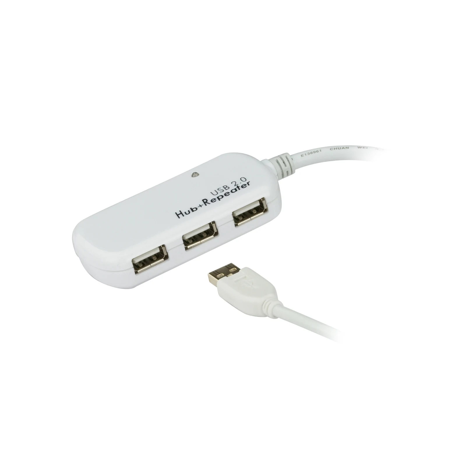 ATEN UE2120H 12 m 4-Port USB 2.0 Extender Cable (Daisy-chaining up to 60 m)