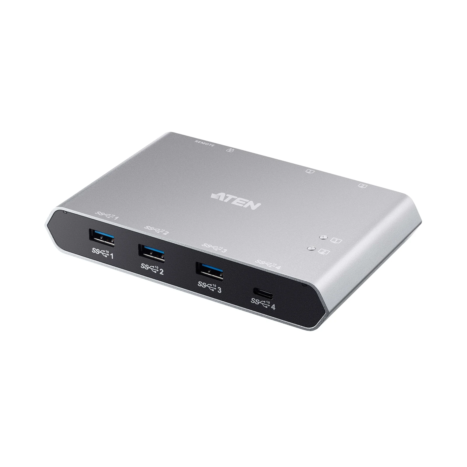 ATEN US3342 2-Port USB-C Gen 2 Sharing Switch with Power Pass-through