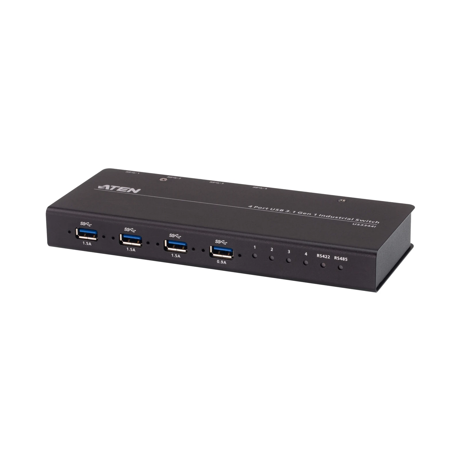 ATEN US3344I 4 x 4 USB 3.2 Gen 1 Industrial Sharing Switch